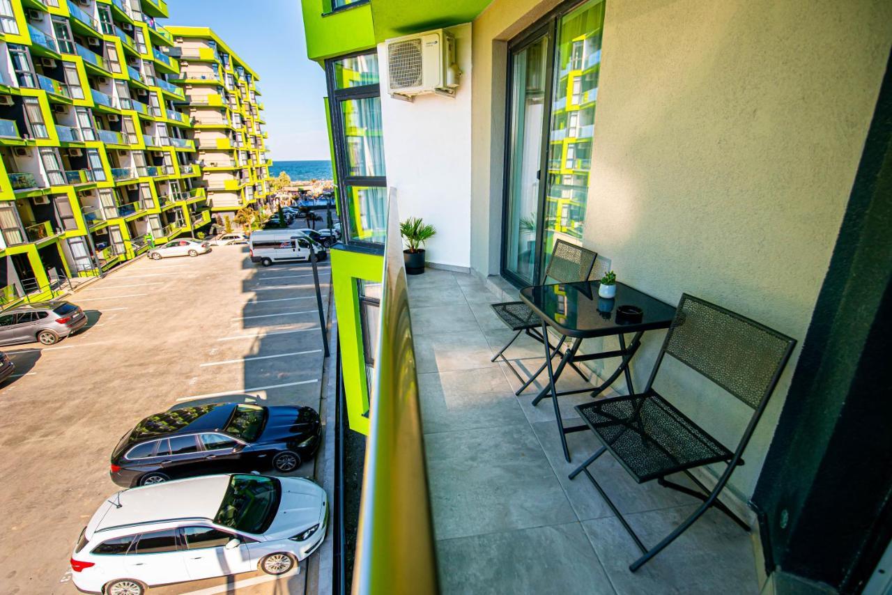 Apartment Katrina - Alezzi Beach - Sea View Năvodari Kültér fotó