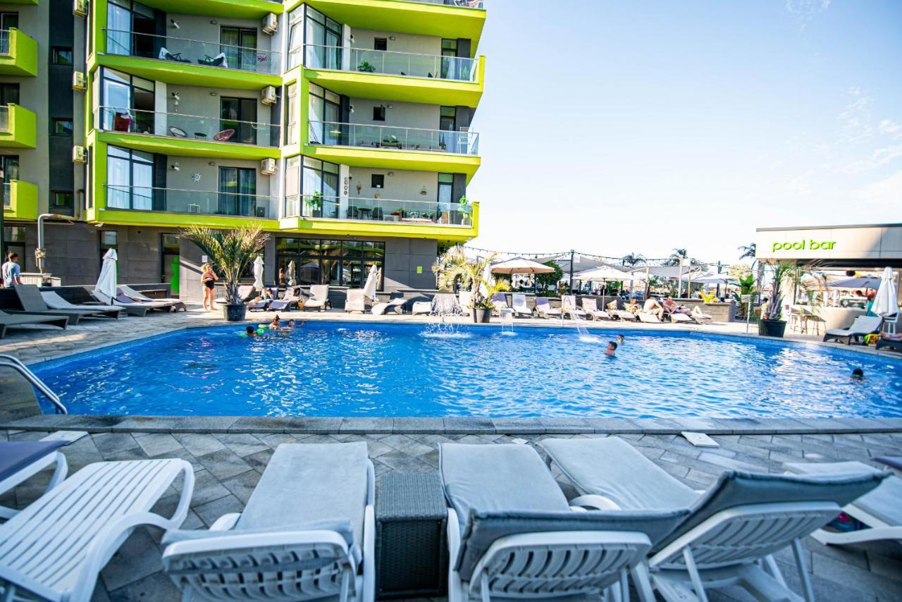 Apartment Katrina - Alezzi Beach - Sea View Năvodari Kültér fotó