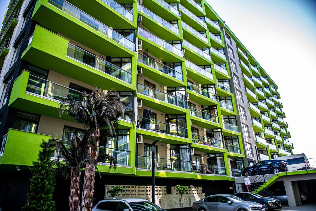 Apartment Katrina - Alezzi Beach - Sea View Năvodari Kültér fotó