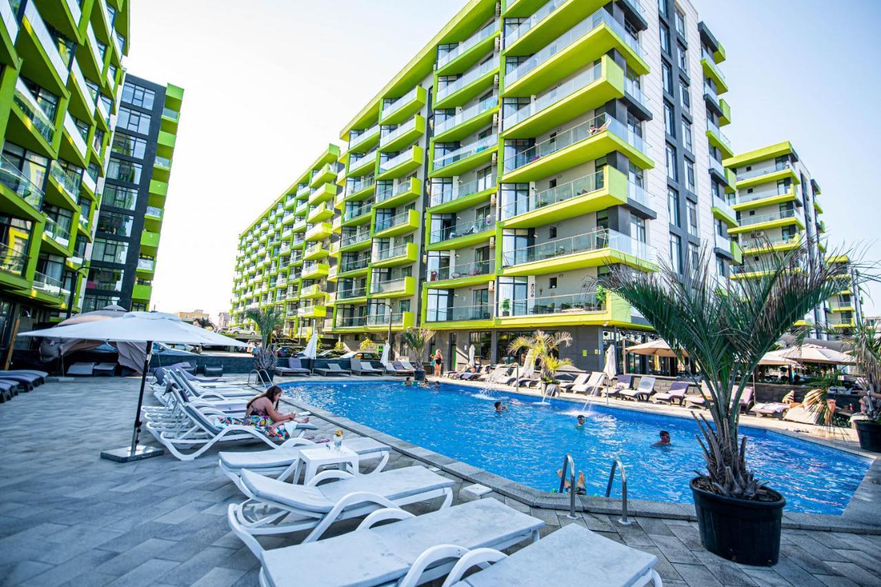 Apartment Katrina - Alezzi Beach - Sea View Năvodari Kültér fotó